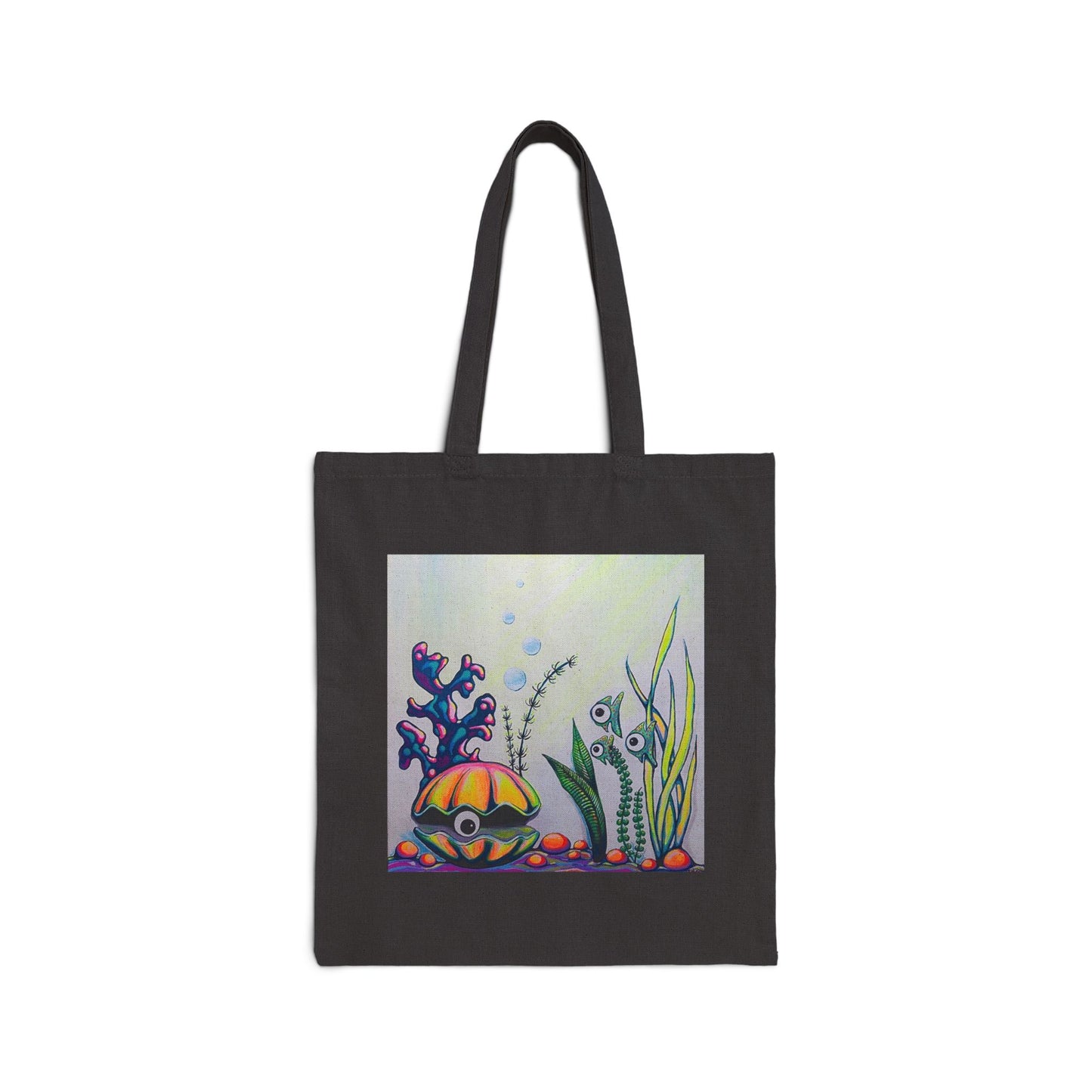 Cyclops Clam Tote Bag, Original Art Bag, Reusable Shopping Tote,  Eco-Friendly